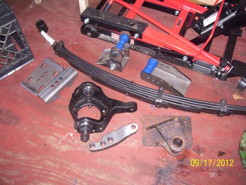 1990 Ford Bronco - Some SAS parts.