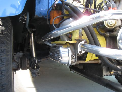 1970 Volkswagen Beetle - This image shows the engine and suspension of a modified Volkswagen, not necessarily a 1970 model.