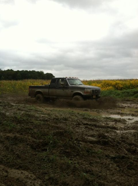 1993 Ford F-150 - action shot