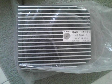 2003 Ford Crown Victoria - A MAG-HYTEC 4R70W-D transmission pan is shown in its packaging.