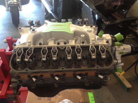 1965 Ford Mustang - 65 Mustang 302 non EGR Edelbrock Performer Intake on w/ ARP intake bolts