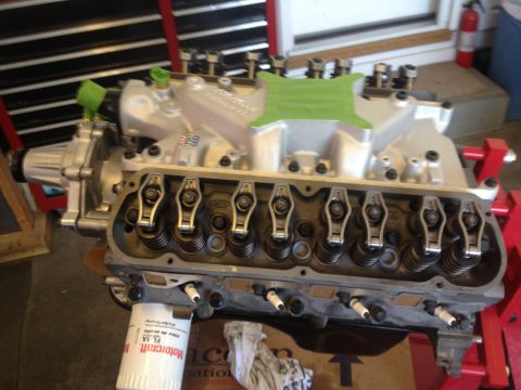 1965 Ford Mustang - 65 Mustang 302 non EGR Edelbrock Performer Intake on w/ ARP intake bolts