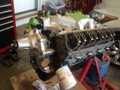 1965 Ford Mustang - 65 Mustang 302 non EGR Edelbrock Performer Intake on w/ ARP intake bolts