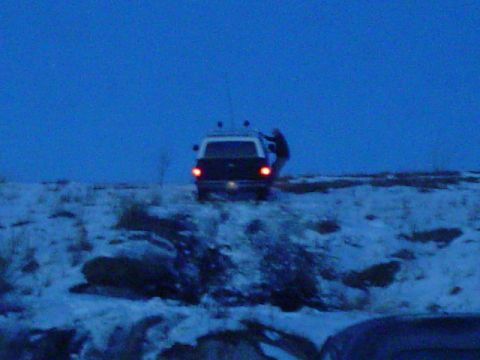 1981 Ford Bronco - little help from the spotter!