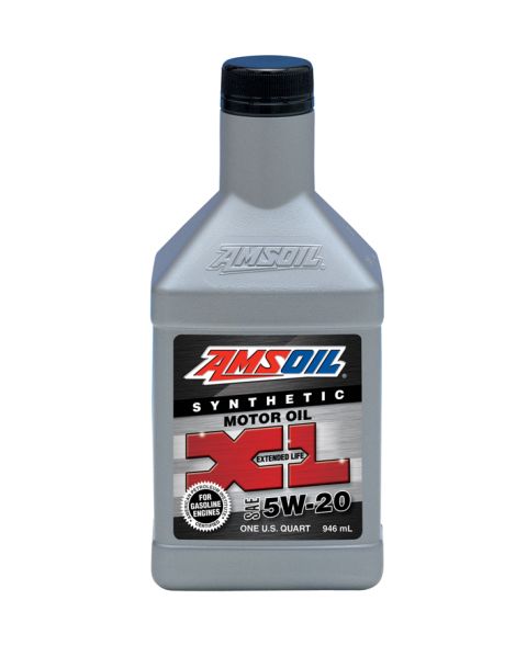 2007 Ford Mustang - A bottle of AMSOIL XL Synthetic Motor Oil is shown against a white background.