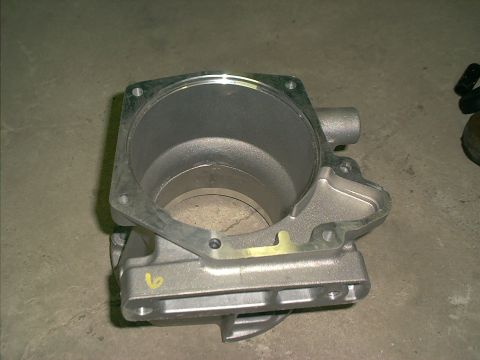 1966 Ford Bronco - my adapter. wrong one but the correct one will look sorta similar. this one is for a AOD to AtlasII transfercase