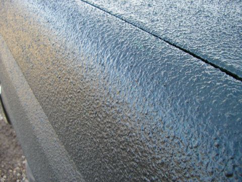 1986 Ford Bronco - Closeup of the texture I got. 5 years later, it's still going strong