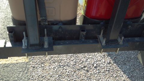 1986 Ford Bronco - Mounts for the cooler rack. I undo these bolts, and the rack just lifts off.