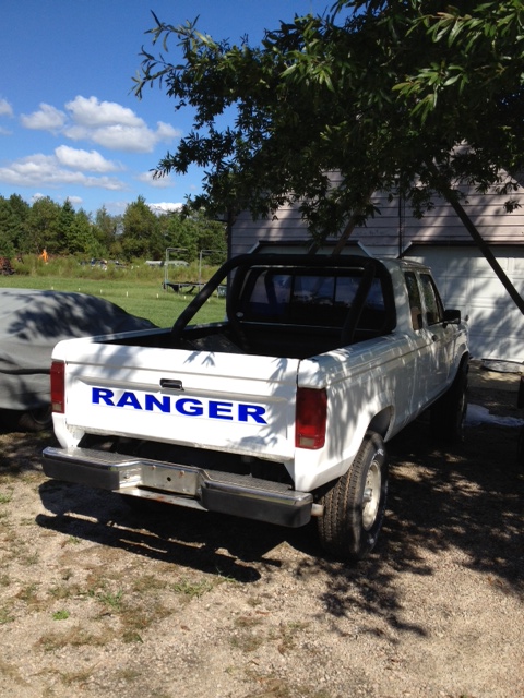 1987 Ford Ranger - Roll bar is meh but the bed is bedlined but do not know what brand spray in was used. Thin, doubt it will take much abuse.