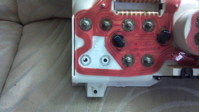 I cut away the traces of the membrane that carried the signal for the ammeter.