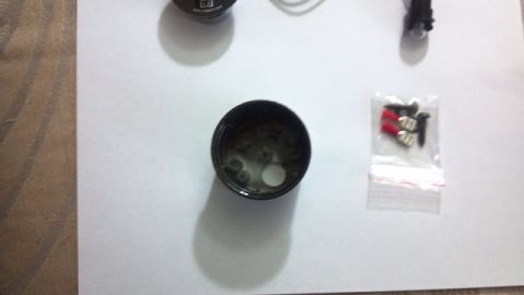 1986 Ford Bronco - I disassembled the voltmeter and painted the case black