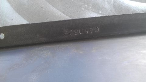 1973 Chevrolet Camaro - Part number 3990470 stamped on a metal component.
