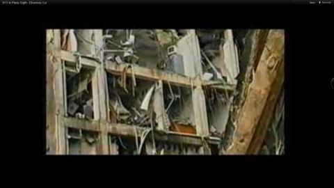 1991 Eagle Talon - View of a damaged building's interior, showing structural damage and debris.