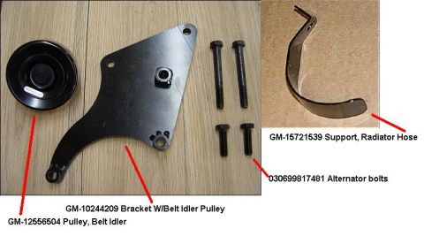 1997 Chevrolet Silverado 3500 - Apparently, these GM 10244209 brackets aren't available now, and it's a pretty easy mod for '96-00 GM diesels. Note that the 2 short bolts…