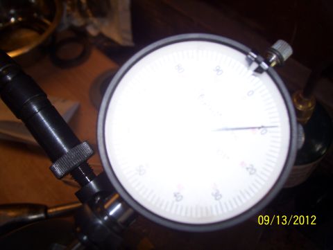 1990 Ford Bronco - A dial indicator gauge is shown, likely for mechanical measurement.