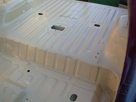 1983 Ford Bronco - More Rustoleum Sand 7771 arrived on a clear day, so I finished spraying the tan.