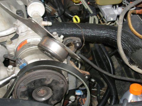 1997 Chevrolet Silverado 3500 - After buying the correct belt (6 ribs, 120.3" long, Gates Micro-V AT K061203 ~$52 at O'Reilly), I was able to locate the idler pulley,…