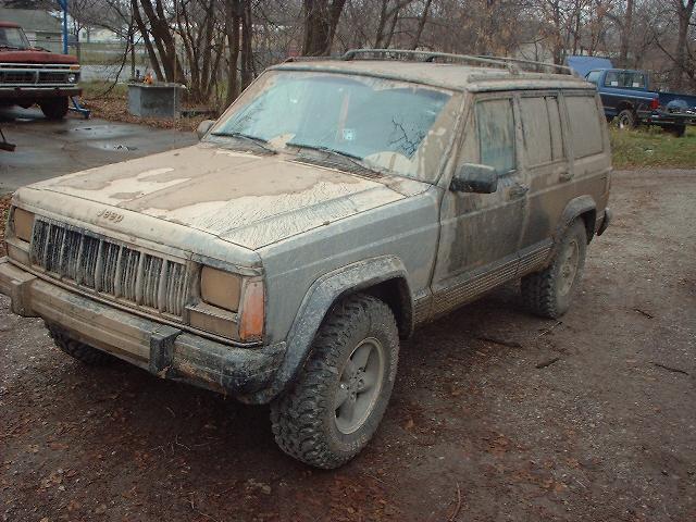 thought he could go through a big mud hole because he has a jeep