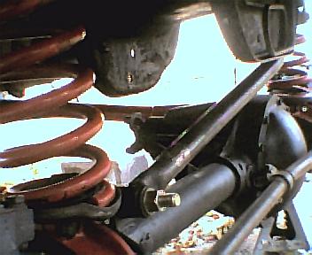 1984 Ford Bronco - Shot of track bar