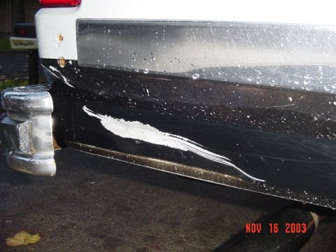 1989 Ford Bronco - The new scuff all cleaned up