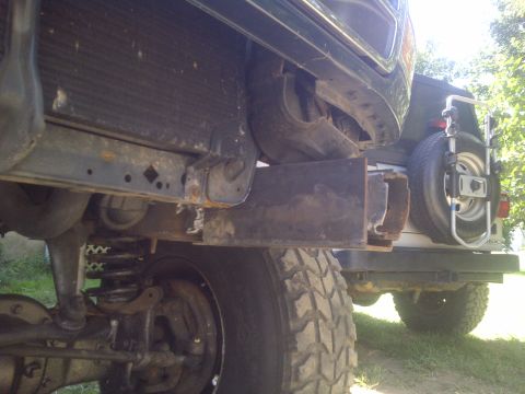 1995 Ford Bronco - Pass. side done