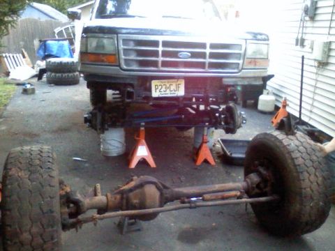 1993 Ford F-150 - Just picked up a 79 D60 to one day replace my d44. Plan is to rebuild, go 5.13 gears and coil sprung instead of leaf sprung. Definitely goi…