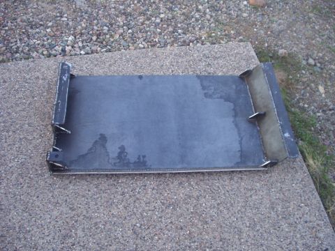1993 Ford Bronco - Monster skid complete...covers both t-case and crossmember and built from 1/4" plate