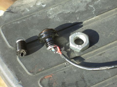 1983 Ford Bronco - These little 3W LEDs are marketed as backup & marker lights, but they're really not bright enough for that. I might have cut slightly more…