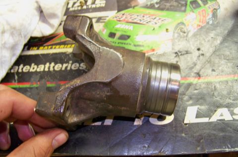 1978 Ford Bronco - This yoke needed replacing...just a little