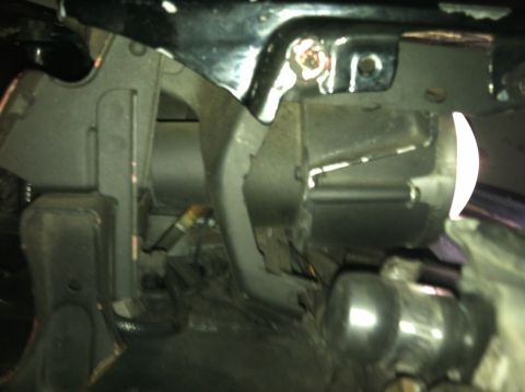 1993 Ford Probe - Close-up view of a vehicle's undercarriage, showing various mechanical components and a website watermark.