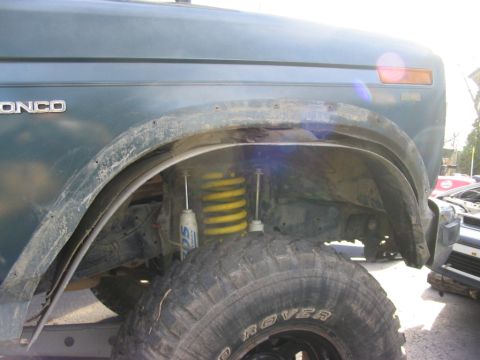 1986 Ford Bronco - Passenger side once removed