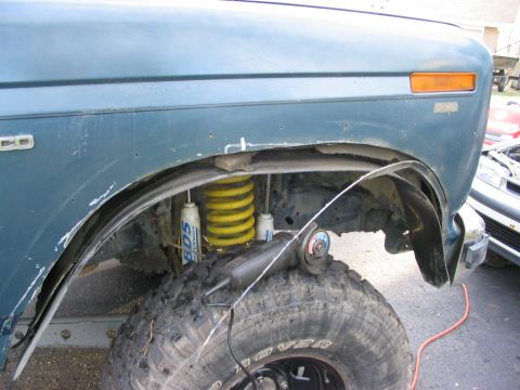 1986 Ford Bronco - Mid cleanup cut