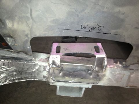 1965 Ford Mustang - Mustang II upper control arm mount proper anti-dive angle, level side to side