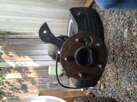 1965 Ford Mustang - rear disc bracket 8" rear end