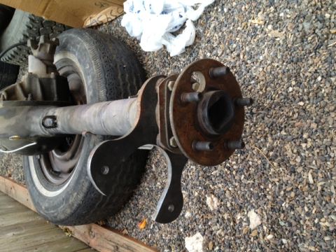 1965 Ford Mustang - rear disc bracket 8" rear end