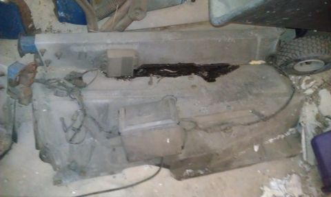 1974 Oldsmobile 442 - This is a car part, not a complete vehicle, and its year cannot be determined from the image.