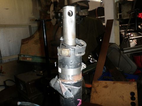 1961 International Scout 800 - This appears to be a damaged steering column part, not a complete vehicle.