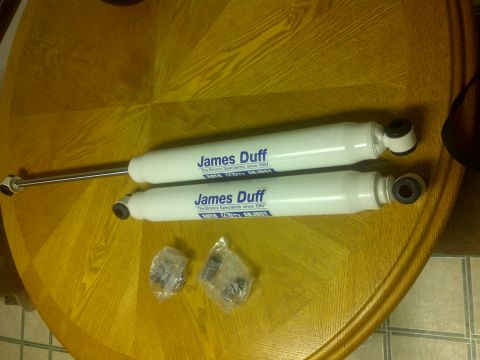 1995 Ford Bronco - James Duff 15" long travel shocks