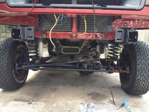 1996 Ford F-150 - solid axle under the truck