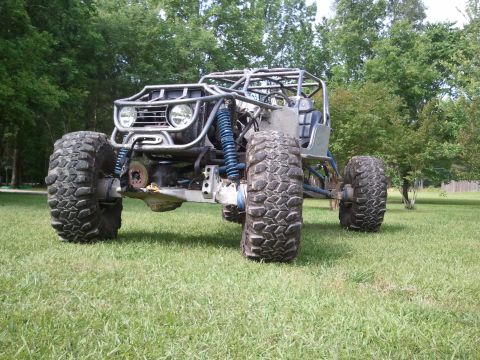 1967 Ford Mustang - This heavily modified off-road vehicle does not resemble a 1967 Ford Mustang.