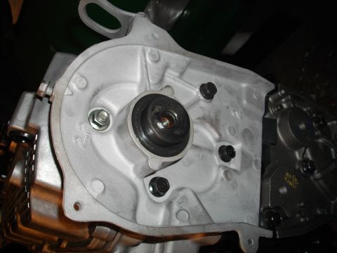 1989 Ford Probe - This image shows a close-up view of a vehicle's transmission housing, not a 1989 Ford Probe.