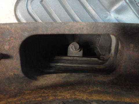 1979 Ford F-150 - Detail of an engine part, possibly from a Ford F-150, showing mechanical assembly.