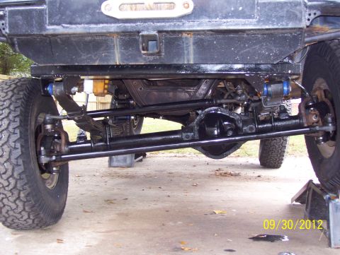1990 Ford Bronco - Undercarriage view shows suspension and drivetrain parts, with a date stamp from 2012.