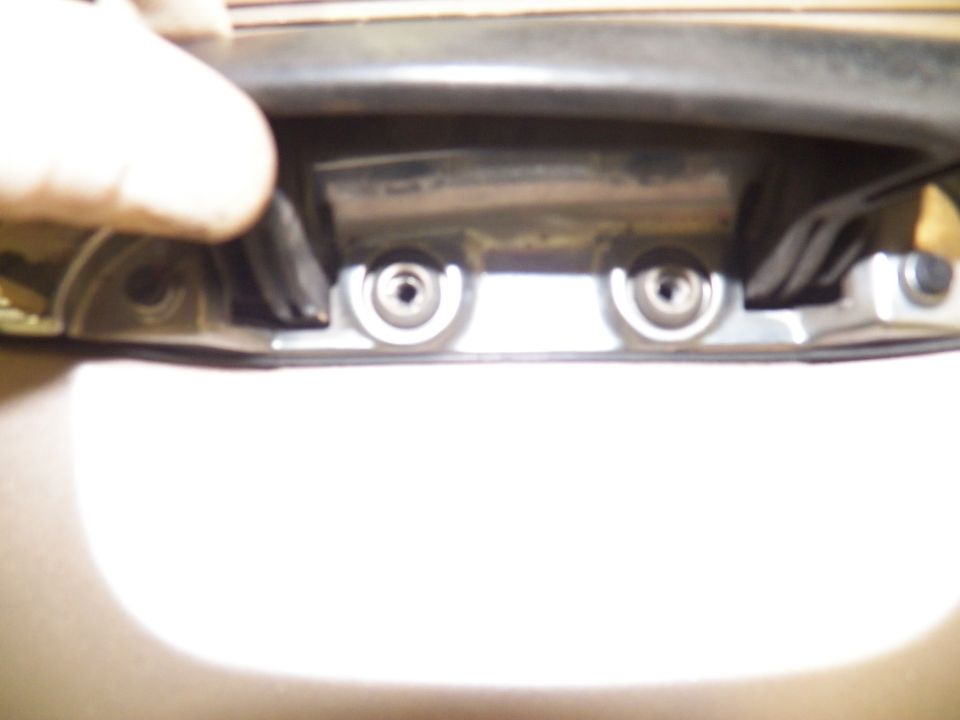 Drilled the rivets out for the door handle(s).