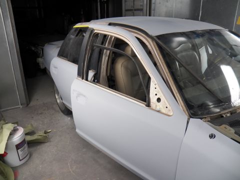 1993 Ford Crown Victoria - Rolled into the paint booth.