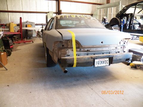 1993 Ford Crown Victoria - Getting ready to shoot the roof.
