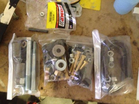 1965 Ford Mustang - TCI hardware kit for '65 mustang triangulated 4 link