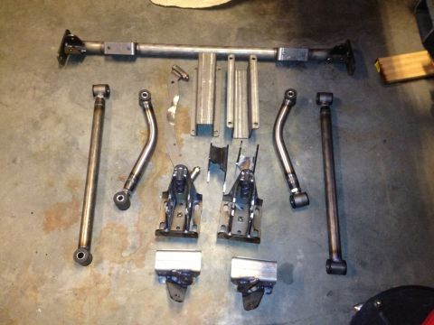 1965 Ford Mustang - TCI triangulated 4 link for '65 Mustang