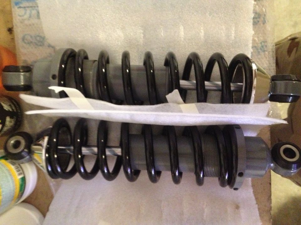 TCI rear coilovers for '65 Mustang
