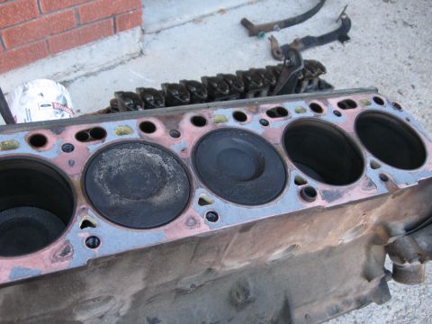 1981 Ford Bronco - Well! Here we go again. Turns out the last engine had already been rebuilt once and was so worn out that they couldn't true it up by boring…